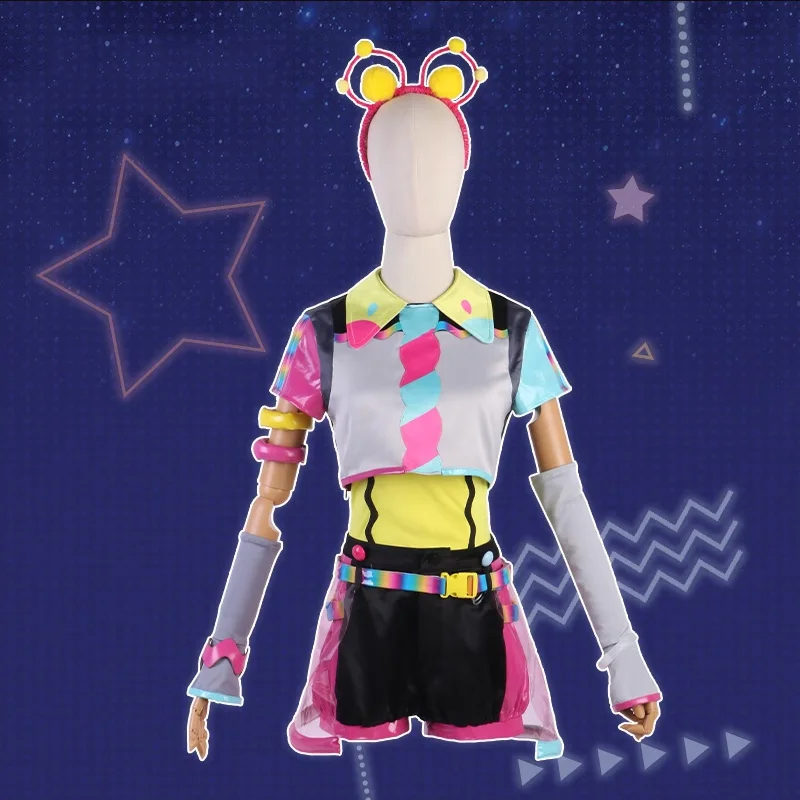 Liella Cos Onitsuka Natsumi Косплей Витамин Лето Lovelive Пеющая Одежда Женский Костюм H