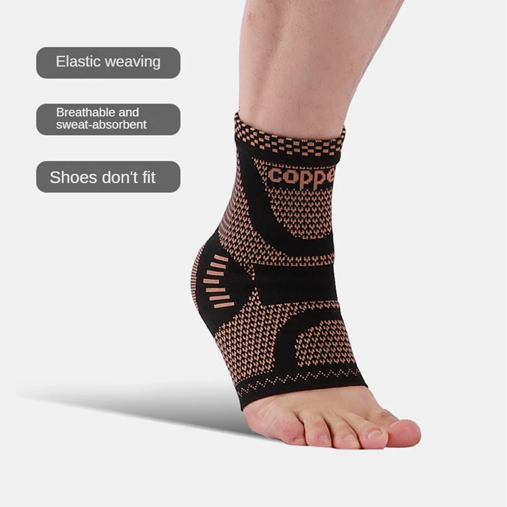 

Copper Fiber Sport Anklet Support Ankle Weights Adjustable Pressurized Ankle Wrist S/m/l/xl Sports Ankle Protector Knitted Warm