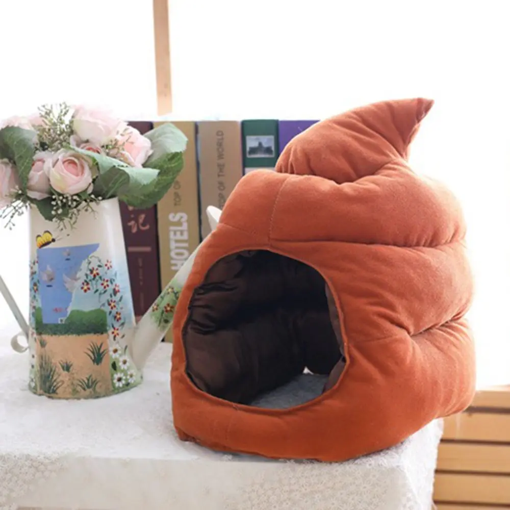 Милая мягкая игрушка, головной убор для косплея, вечеринки, смешная модель, головной убор, плюшевая шляпа в форме Дерма