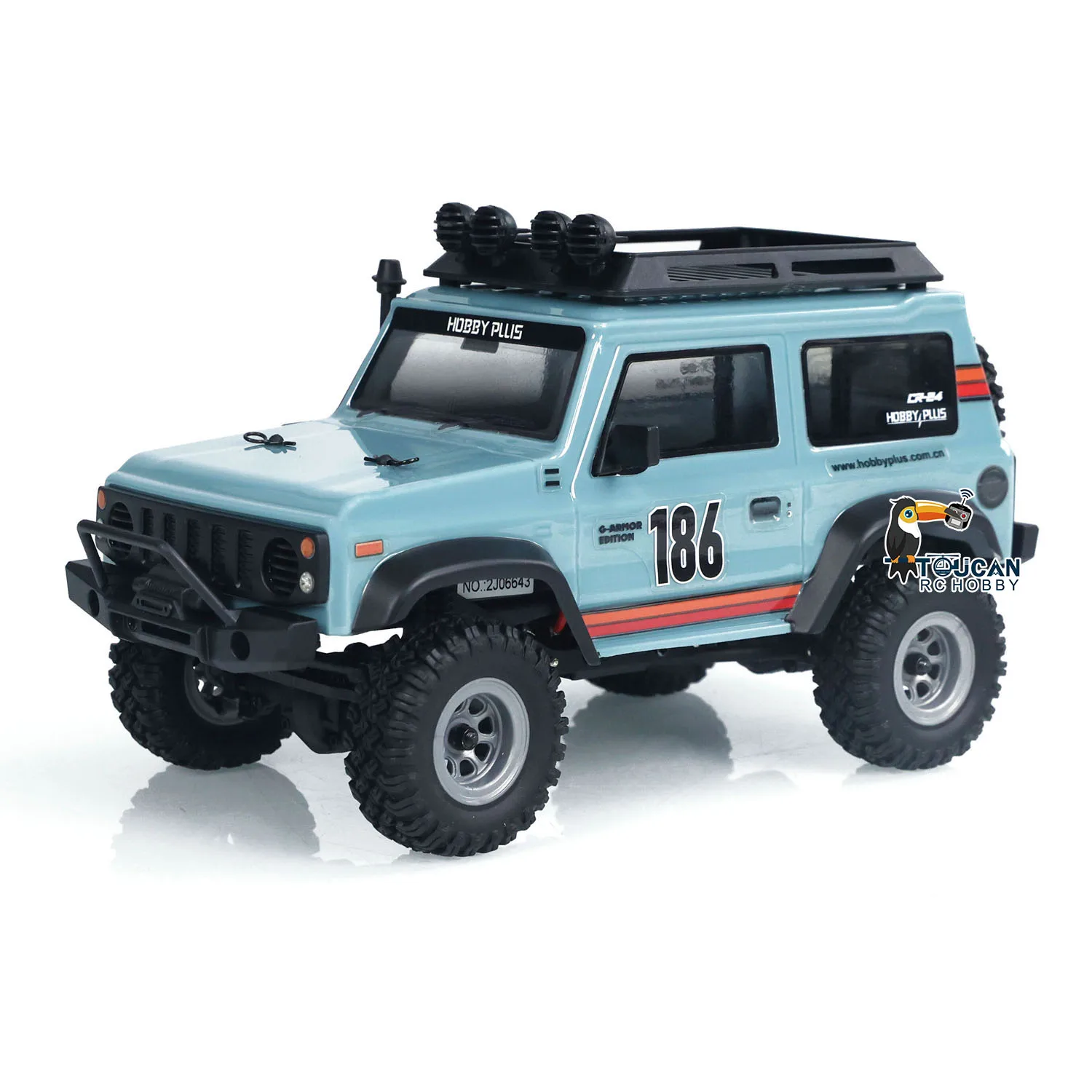 В наличии Hobby Plus Mini 4x4 1:24 RC Гусеничный рок-автомобиль 4WD RTR Радиоуправление