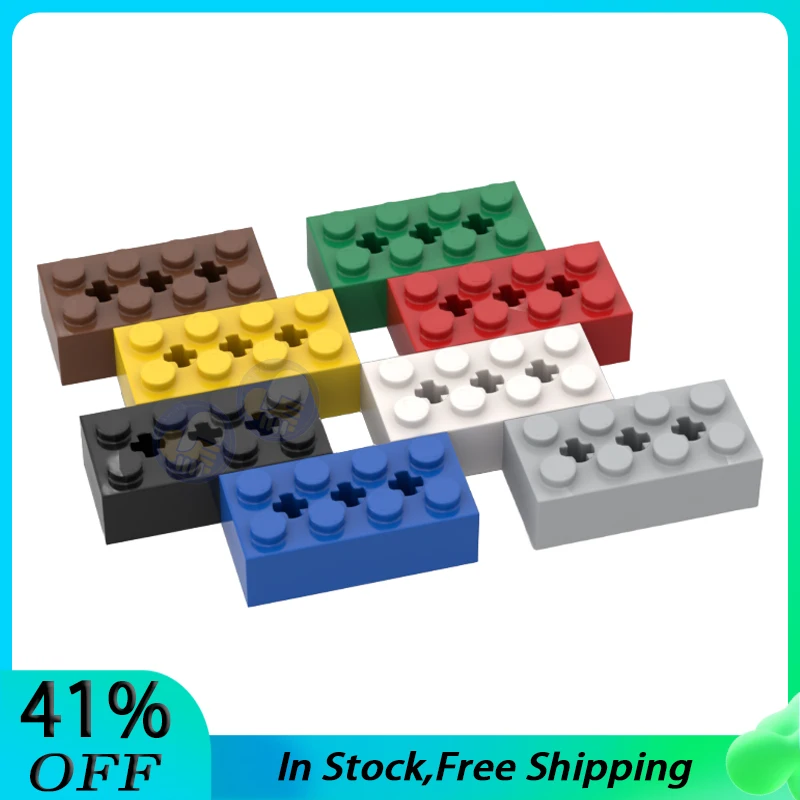 Конструктор Детский развивающий с 3 отверстиями, 2x4 точки