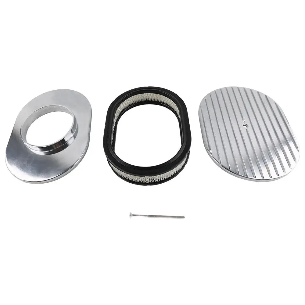 Алюминиевый воздухоочиститель с овальным покрытием 12 дюймов для классического