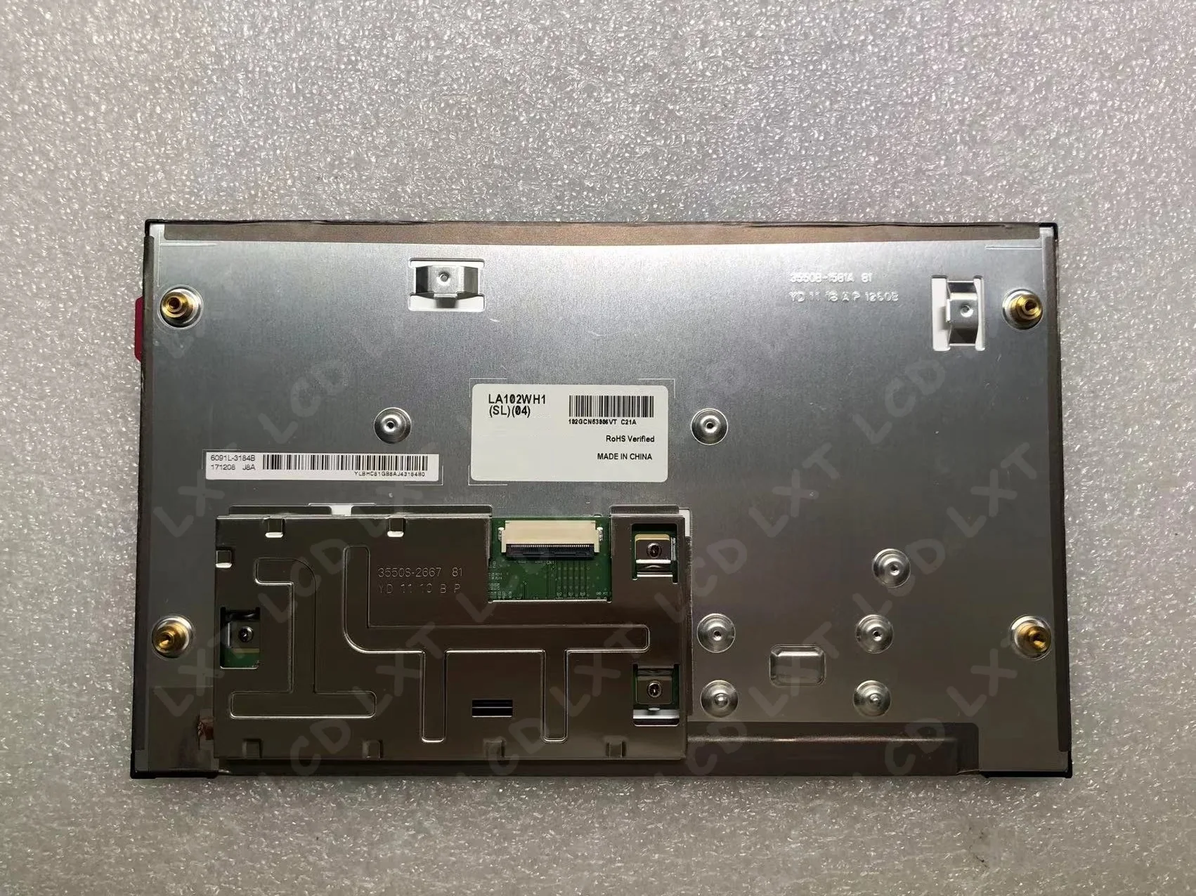 ЖК-экран панель дисплея для Φ la102wh1 (sl)(04) tela LCD de 10 2 polegadas original embutida