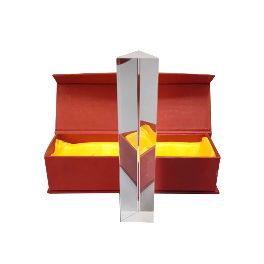 

Photography Optical Glass Kids Toy Gift Classroom Refractor Making Rainbow Triangular Experiment Equipment Physics Science Prism
