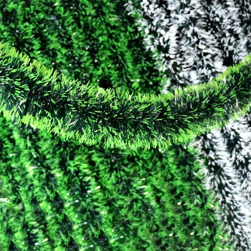 2-60 м Рождественская зеленая лента-трость гирлянда рождественская елка подвески