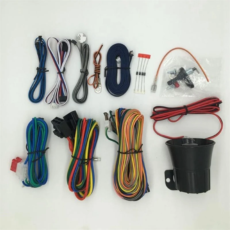 Автомобильная 2-сторонняя противоугонная сигнализация с ЖК-дисплеем A91 для