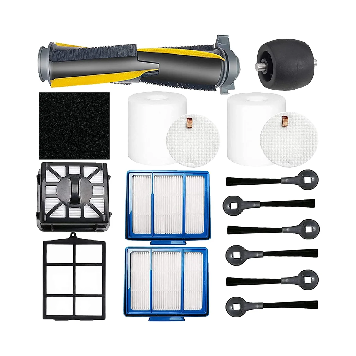 

Для IQ R101AE RV1001AE R101 RV1001 Первичная/боковая щетка Роликовые щетки пенопластовый войлочный фильтр Колесные аксессуары