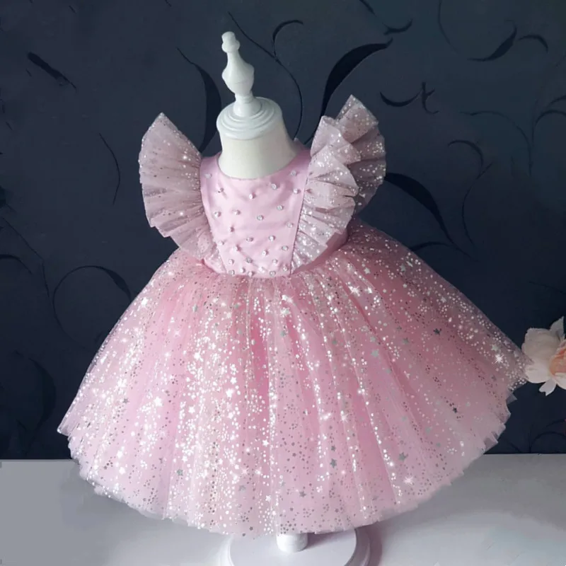 

Baby Girl Dresses 0-5T Baby Dress Dress Sequin Mesh Princess Dress Tutu Baby Baptism Dress Birthday Party Dress Baby Girl Dress