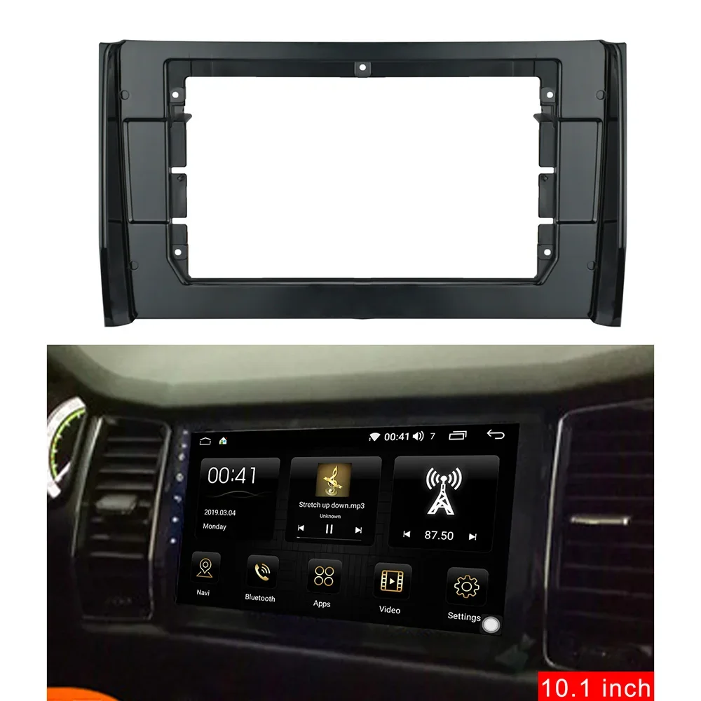 10 1 дюймовая Автомобильная панель для SKODA KODIAQ 2017 + автомобильная установки аудио