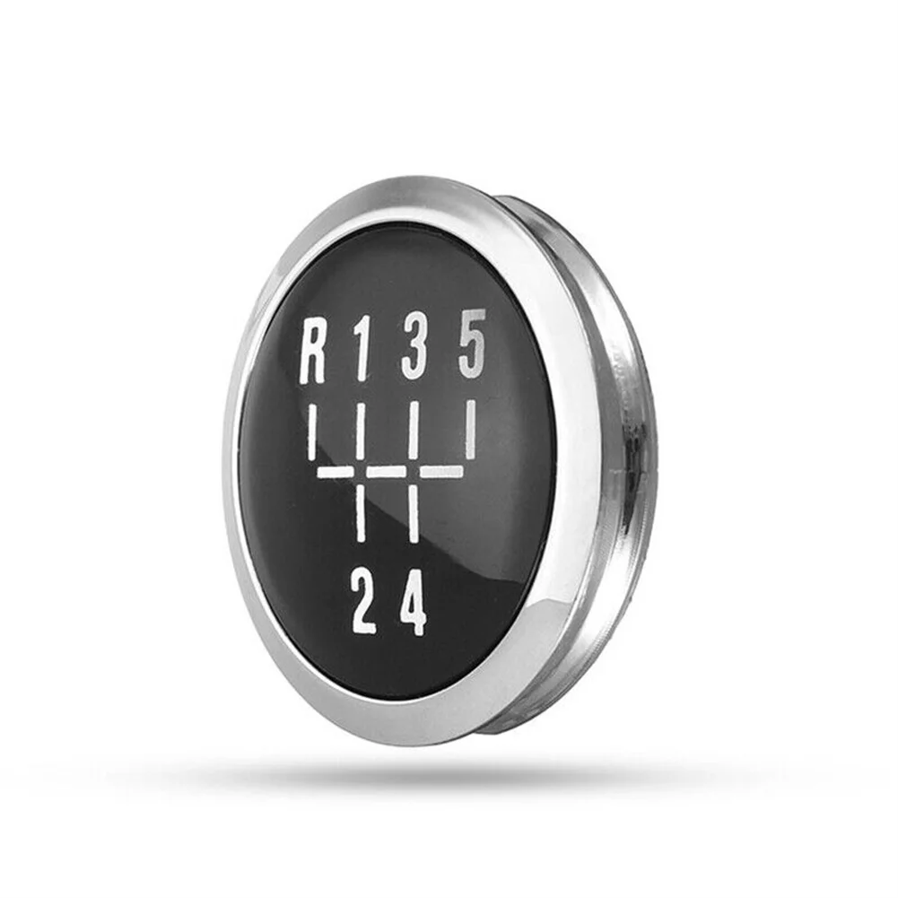 

5 Speed Car Gear Knob Cap Cover Top Badge Protector Fit For VAUXHALL For OPEL Astra H Corsa D 2004-2010 Gear Knob Cap
