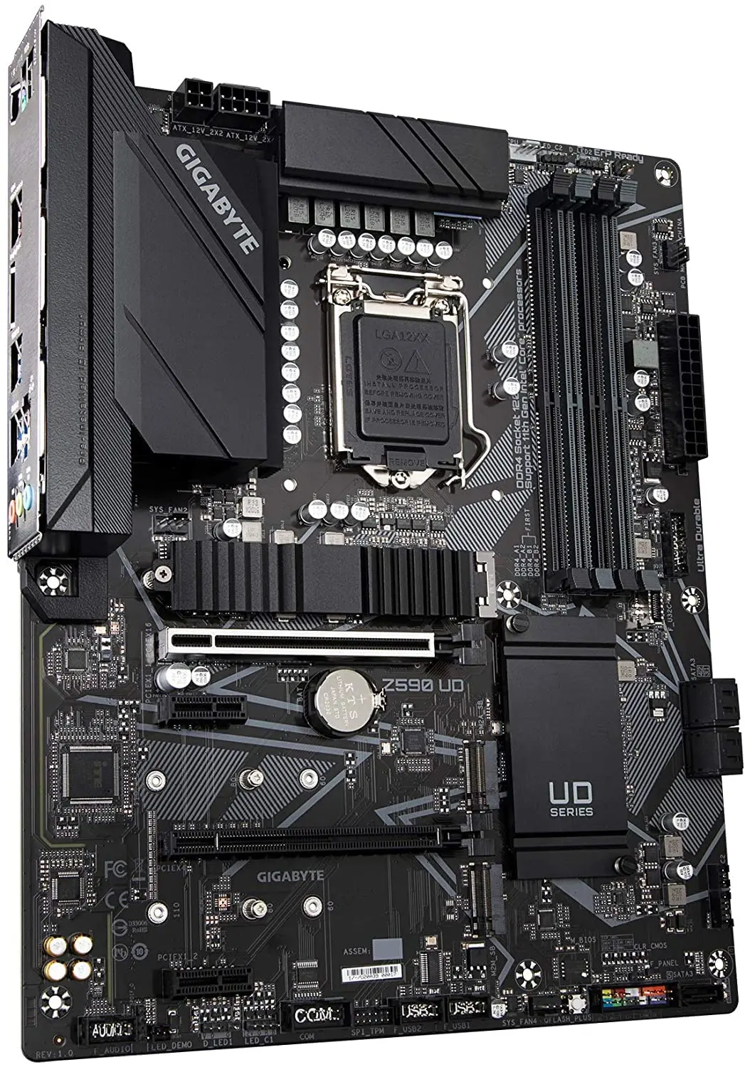 

Gi gabyte UD Z590 UD Desktop Atx Pc Gaming Motherboard Supports Cpu 11900k/11700k/10900k/10700k Z590/lga 1200