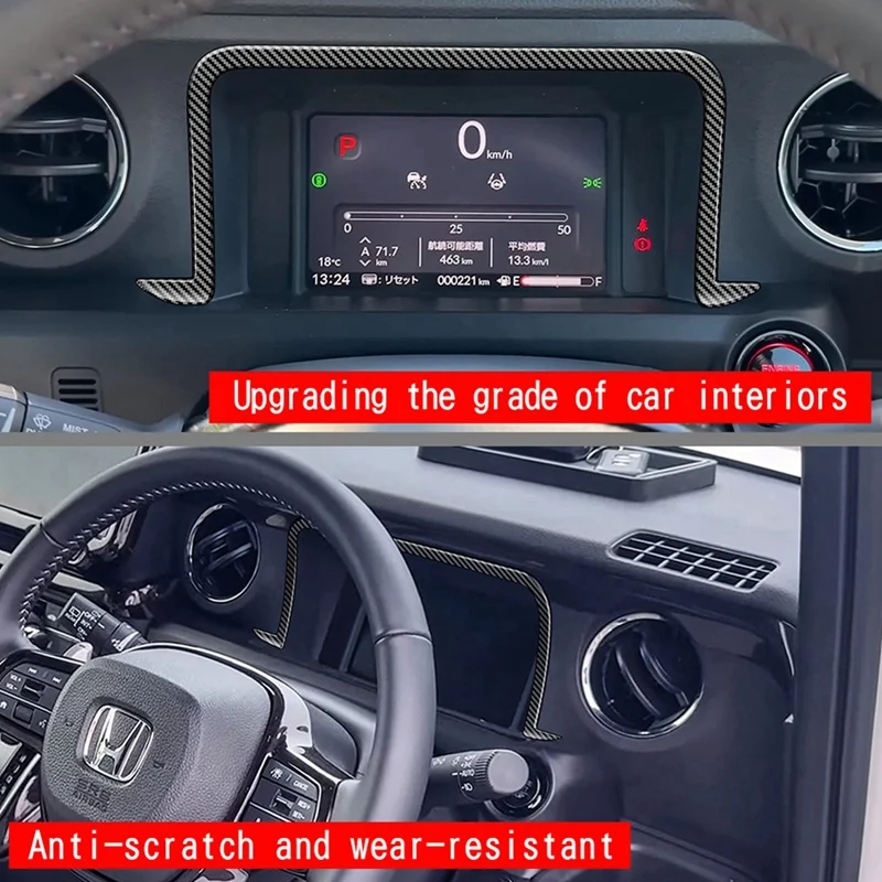 AU04-наклейки на рамку приборов автомобиля для Honda N-BOX 2024 аксессуары салона RHD