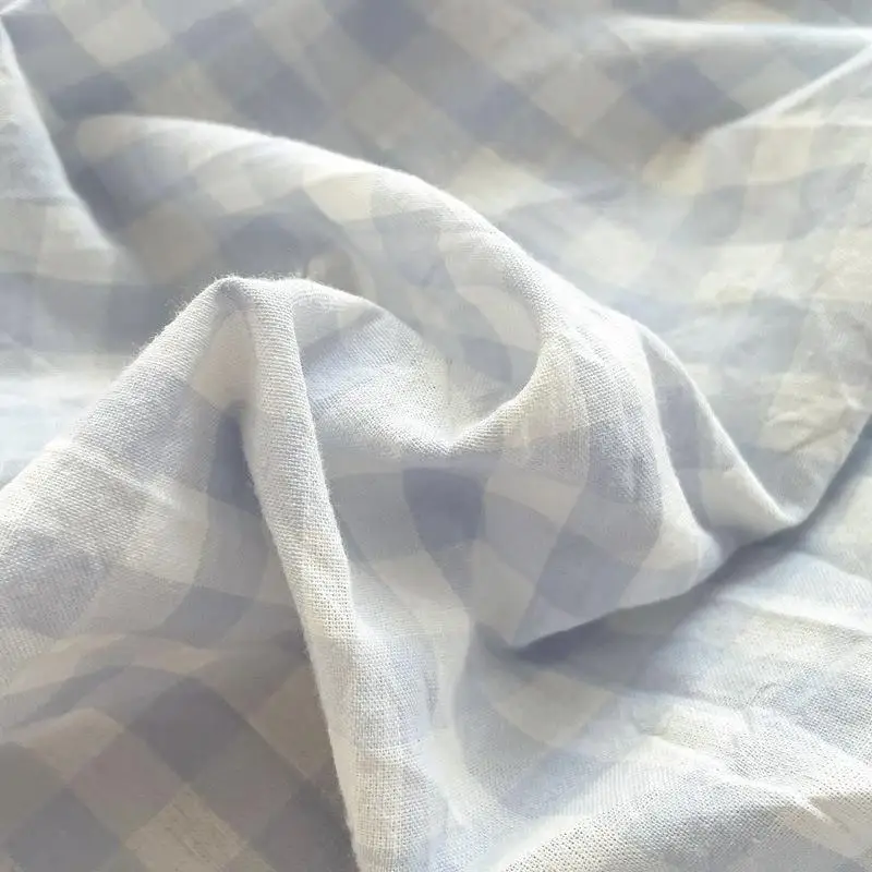 Washed Cotton Bed Sheet Single Piece Fitted Pillowcase Three-Piece Student Dormitory Bedspread Mat...