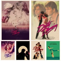 dirty dancing vintage posters wall art retro posters for home decor art wall stickers