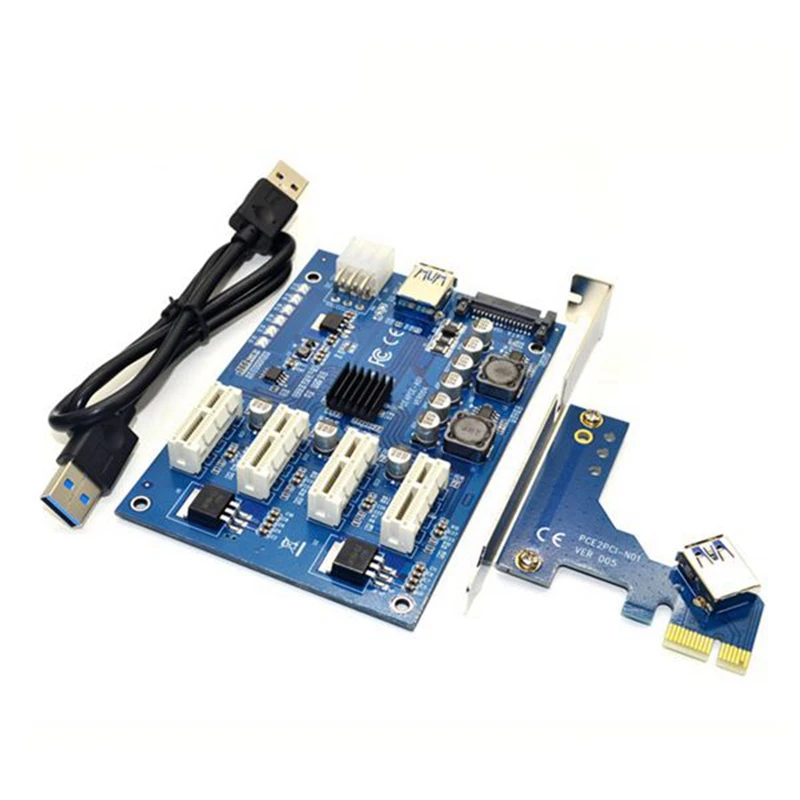 

Комплект расширения PCI-E X1-4, PCI-E X16, 1-4 порта, PCI Express, усилитель, концентратор, 6 контактов, Sata, USB-карта Riser