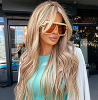 2022 new luxury brand designer sun glasses modern driving shades fashion retro oversized square sunglasses for women men uv400