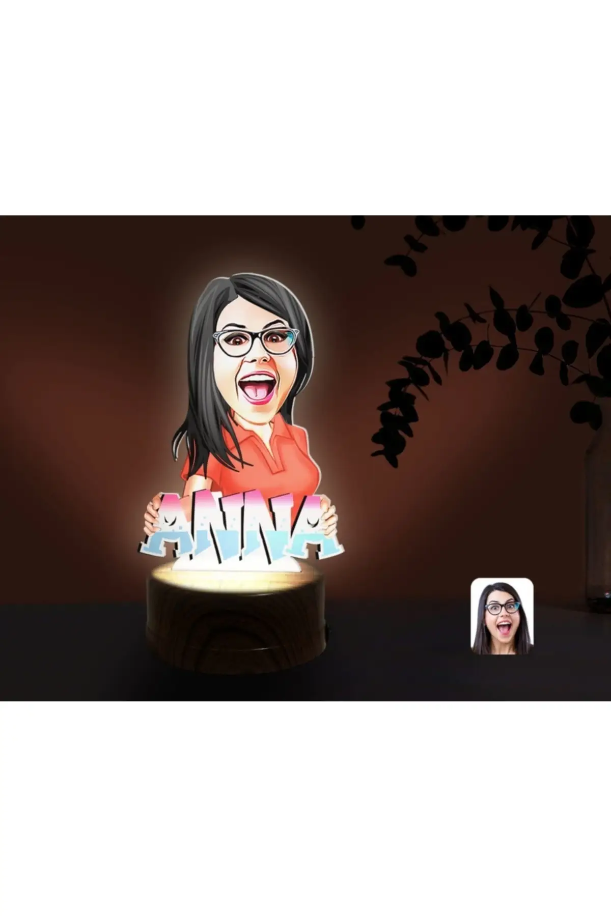 

Personalized women's Hairdresser Decorative 3d trinkets Led Illuminated Night Lamp-1