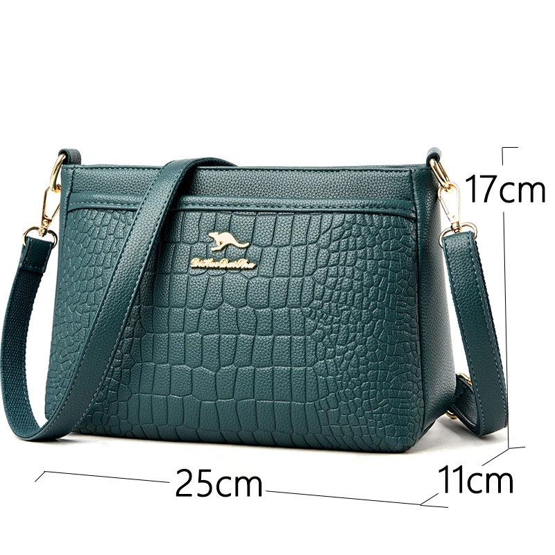 

2022 New High Quali Leather Messenger Bag Luxury Handbag Women Bags Designer Handbags High Quailty Shoulder Bags Tote sac a main