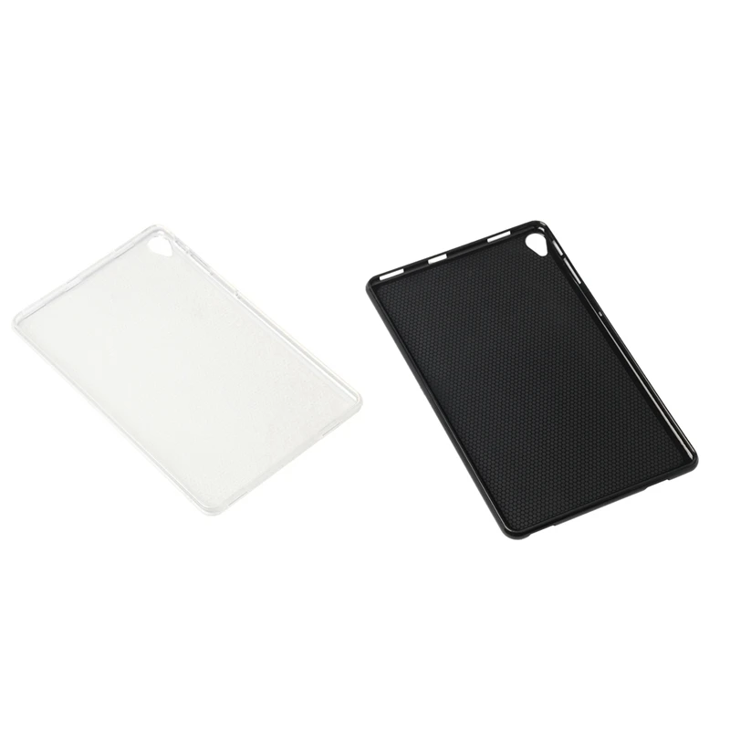 

2 Pcs Tablet Case For Alldocube Iplay40 Tablet 10.4 Inch Silicone Case Anti-Fall For Cube Iplay 40, Transparent & Black