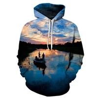new ocean scenery mens 3d tropical fish hoodie mens and womens long sleeved sweater light fitness street hip hop jacket