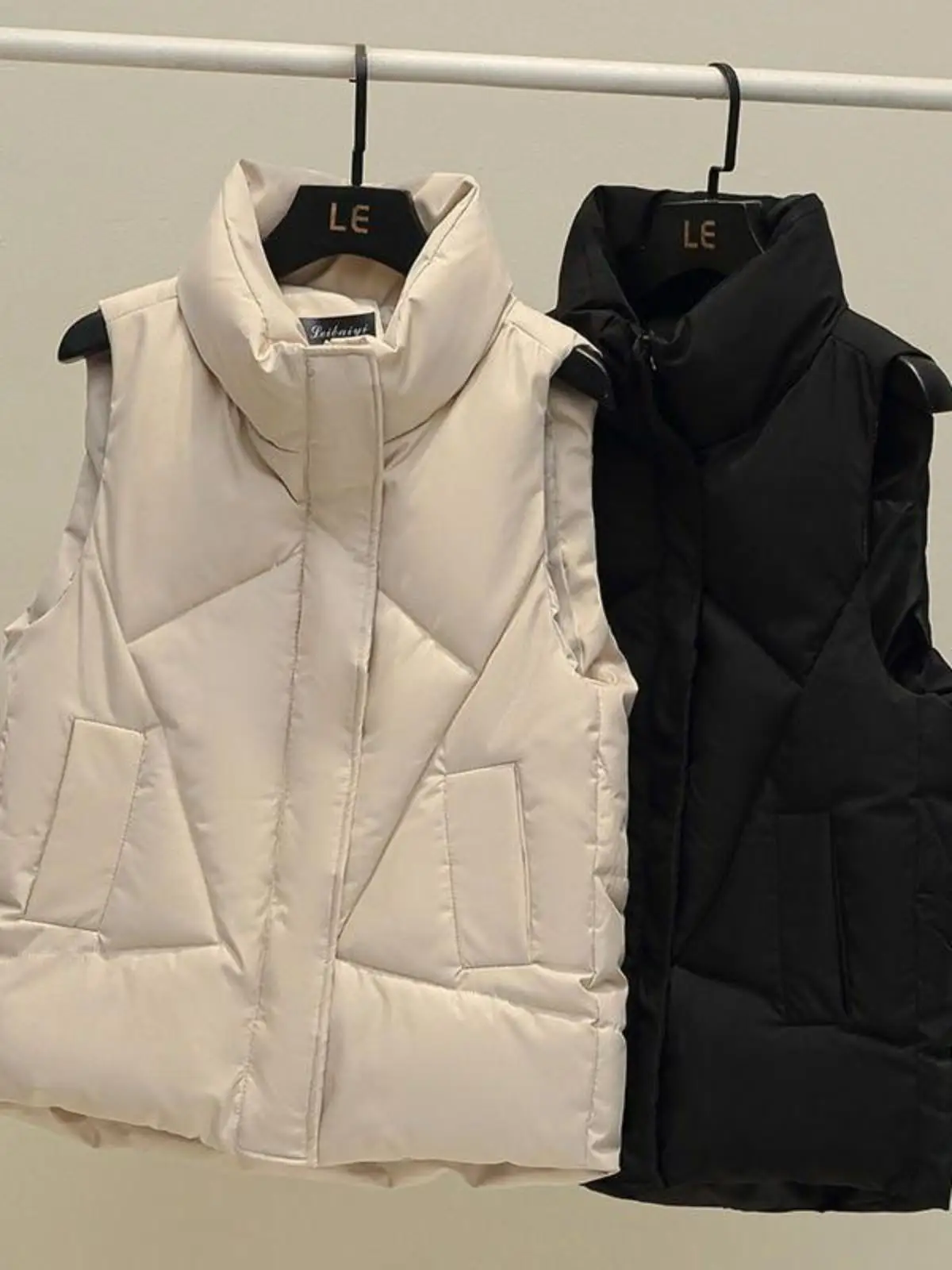 Клетчатый жилет Цинцзян студенческий зимний корейский свободный верхняя одежда