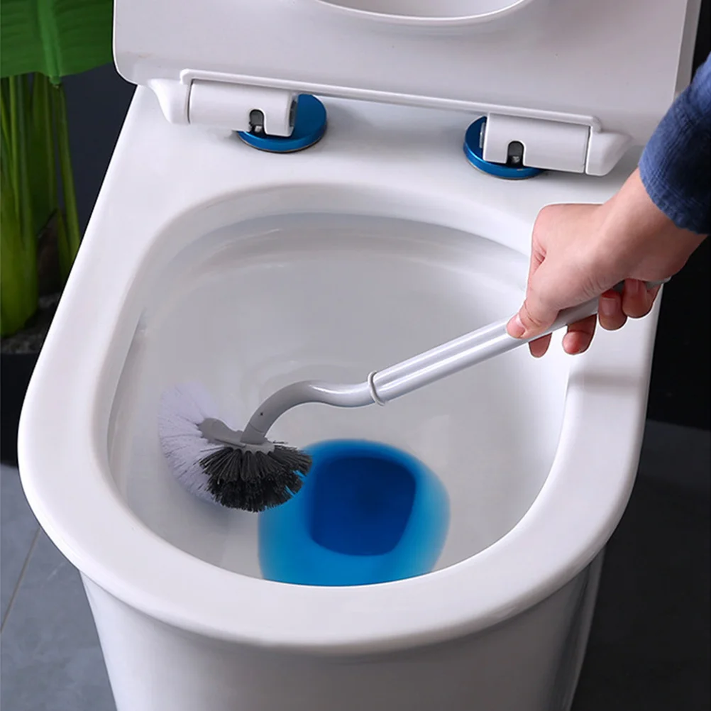 

Toilet Brush Cleaning Supplieshandle Urinal Wall Bathroom Hanging Slim Bowlends Tool Wc Compact