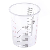 premium scale cup accurate tool measuring cup paint mixing cup for precise mixing of paint and liquid calibration pot