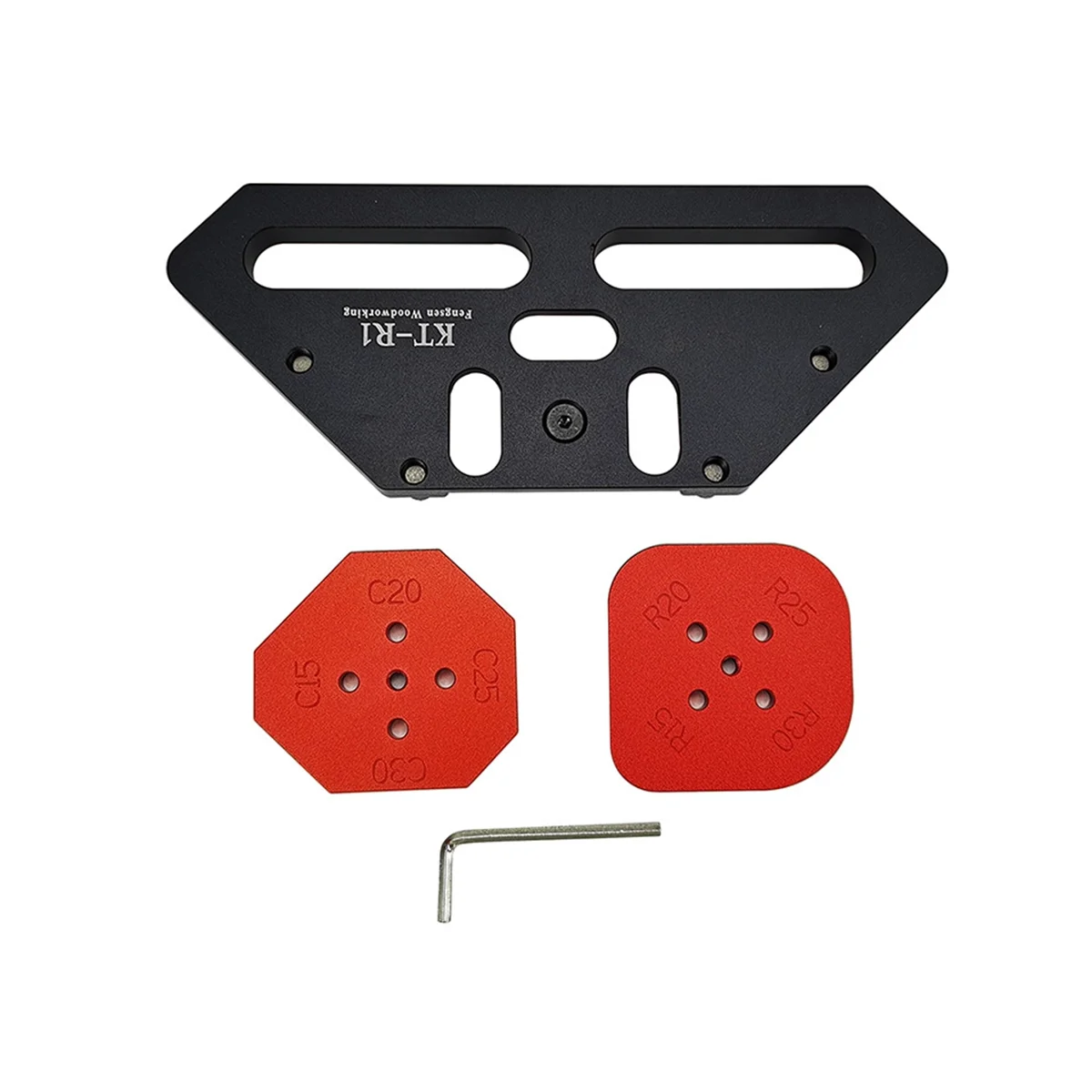 Kt-R1 деревообрабатывающий шаблон для позиционирования дуги Круглый Угол R угловая