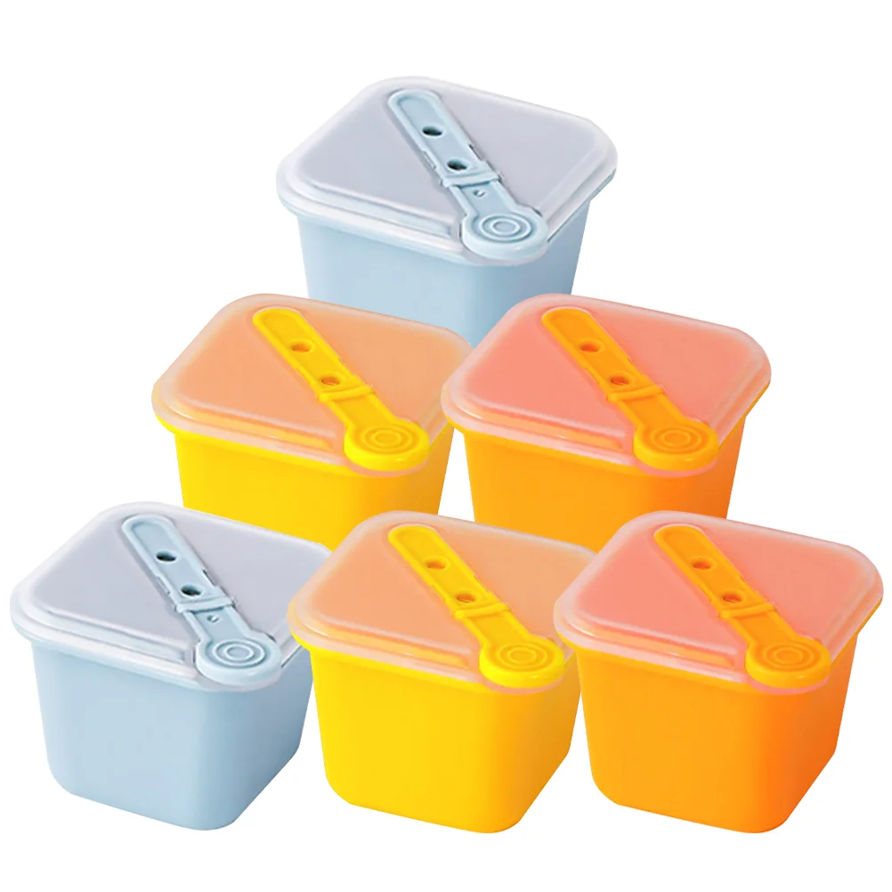 

6 шт., одноразовые силиконовые формочки для льда