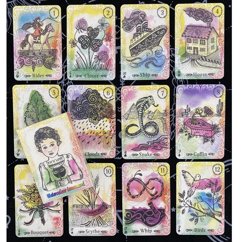 

Таро колода Оракл Новые карточки Lenormand Оракл Tarot карты; Настольные игры астрологические прогнозы Tarot