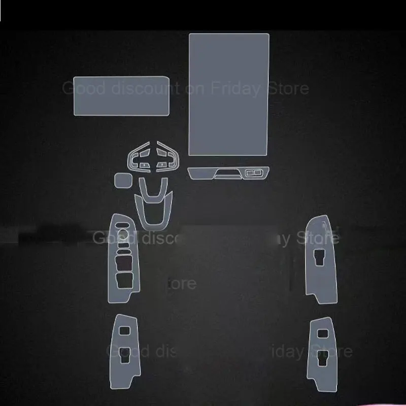 Защитная пленка для экрана из ТПУ Honda eNS1 2022-2023 автомобильная с GPS навигацией и