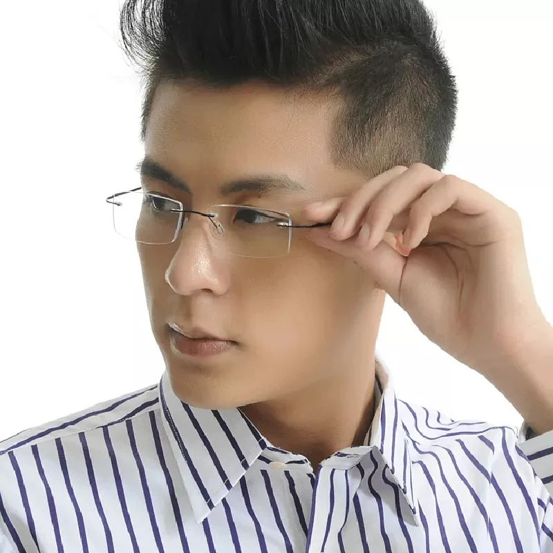 Очки без оправы из нержавеющей стали от-1 0 до-1 5