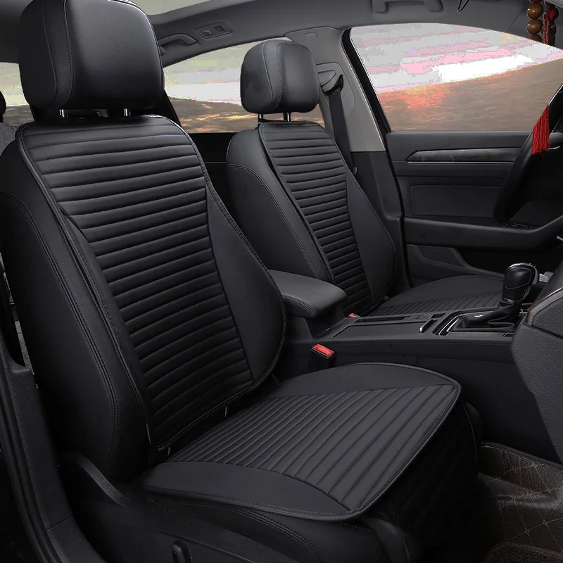 

Car Seat Cover Easy Clean Not Moves Auto Seat Cushions, Pu Leather Non Slide Chair Cover Water Proof For Audi Q5Q7 D2 X30