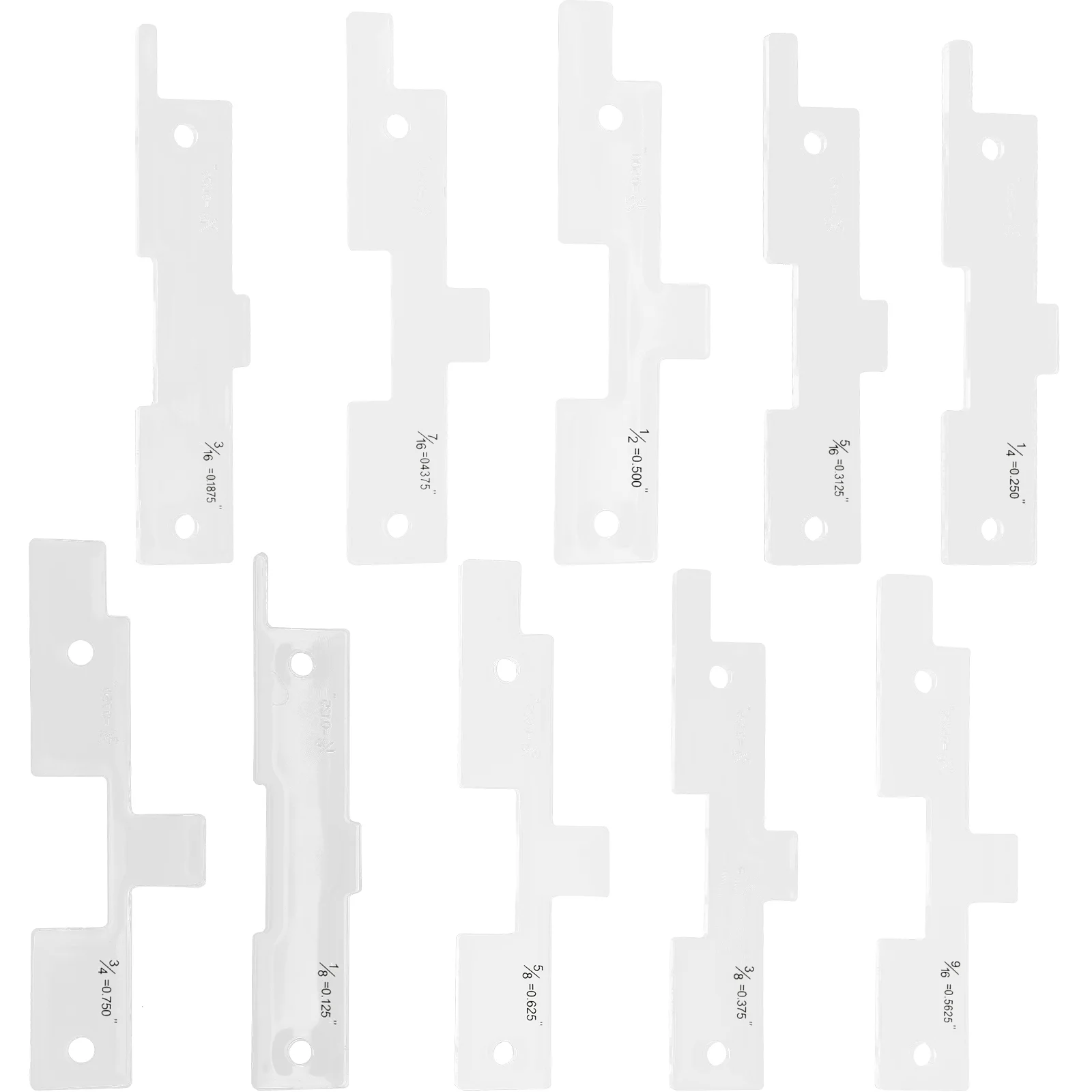 

10pcs Precision Router Table Setup Blocks Router Table Set Bars Router Table Accessories Woodworking Setup Blocks
