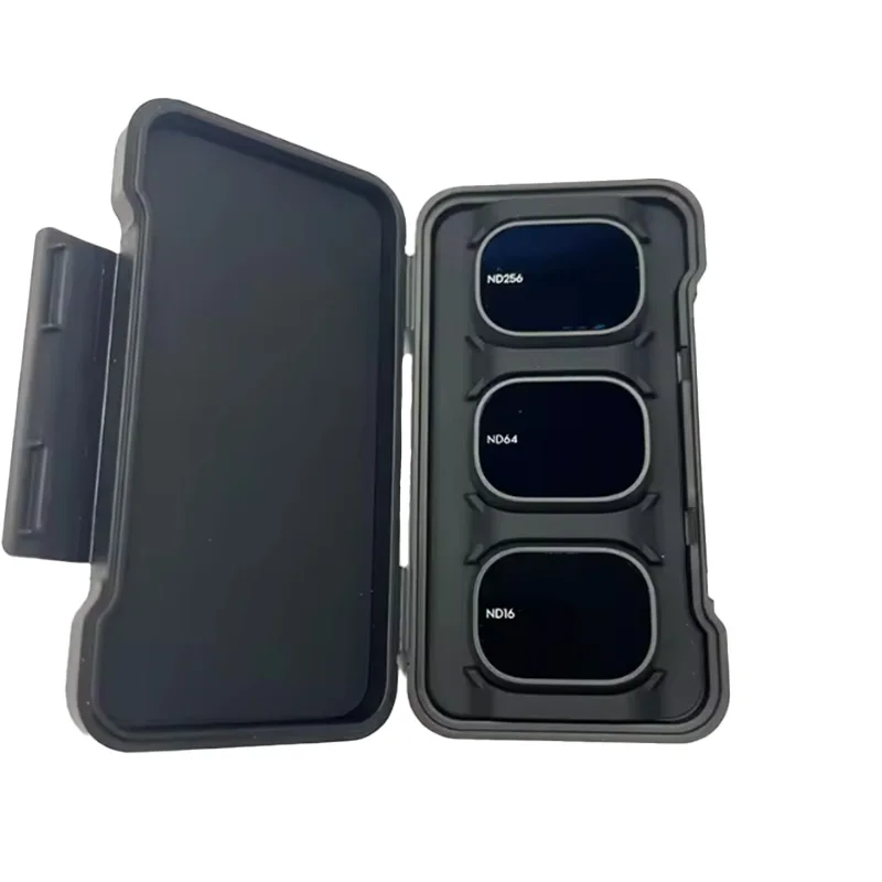 Фото Подходит для Mini 4 Pro: набор ND-фильтров ND16, ND64, ND256, HD-фильтры из оптического стекла с покрытием, аксессуары для защиты камеры с функцией панорамирования и наклона. №4