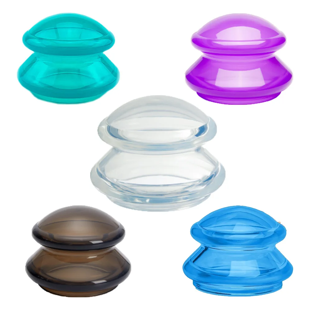 Cupping Set Silicone Suction cups Vacuum Suction Jars Therapy Slimming Body Face Massage Cupping Anti Cellulite Weight Loss
