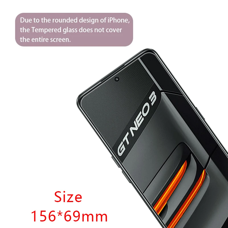 Закаленное стекло для realme gt neo 3 150w чехол телефона on gtneo3 realmegt gtneo neo3 5g задняя крышка