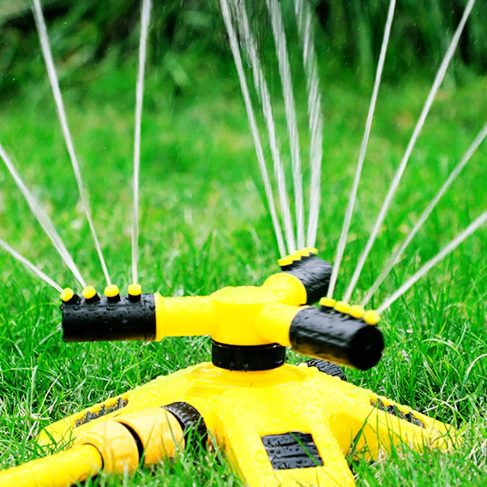 

360 Degree Rotating Garden Lawn Sprinkler Automatic Updates Yard Sprinkler Tool For Large Area Coverage Water Irrigation Sprayer