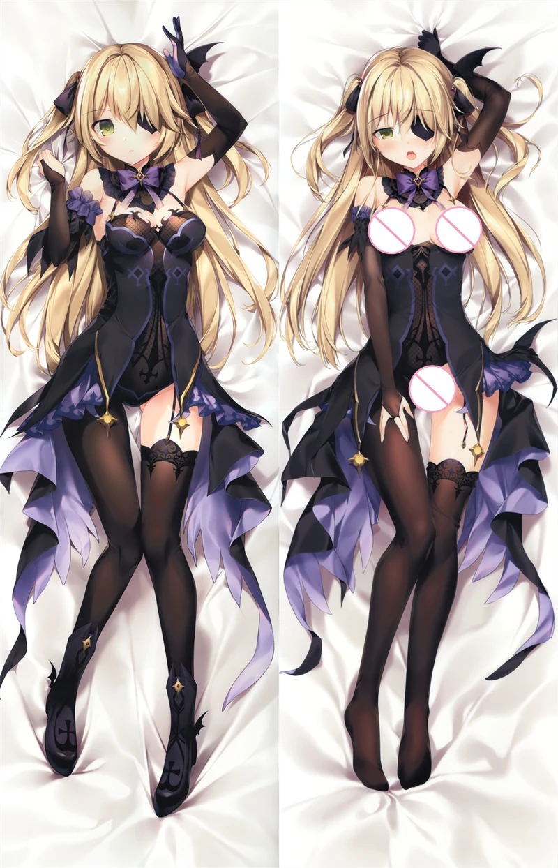 

Двусторонняя наволочка для подушки Dakimakura Anime fischl (genshin impact)