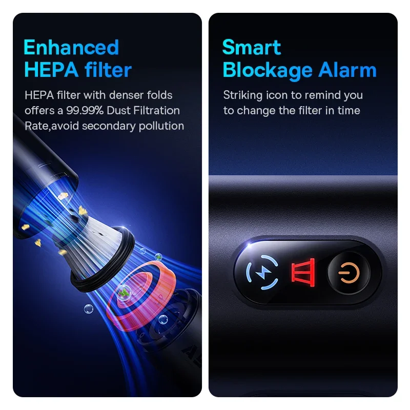 Беспроводной портативный ручной пылесос Xiaomi Youpin