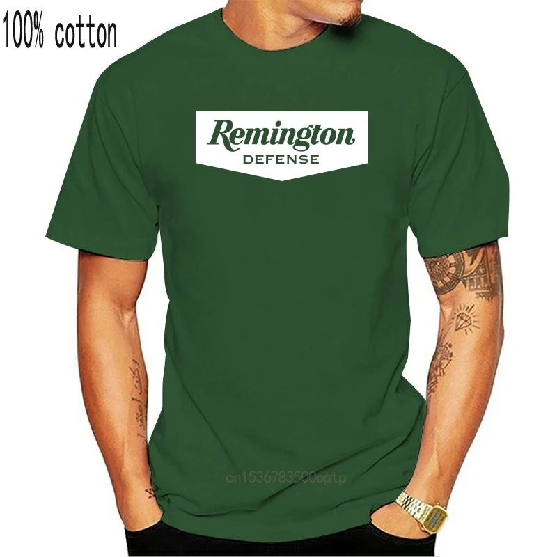Ремингтон оборона-Camiseta для мужчин брендовая одежда регулируемая с принтом 2019