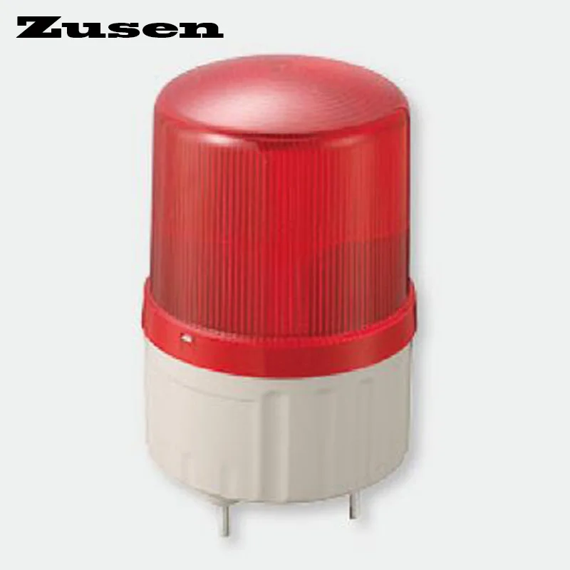 

Zusen TB1081(J) Red Color 12V 24V 110V 220V Alarm Rolling Signal Warning Light Siren LED Lamp Buzzer