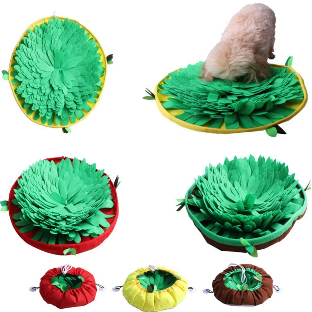 

Eco-friendly Puppy Training Toy Scratch-resistant Relieve Boredom Training Toy Pet Dog Snuffle Mat