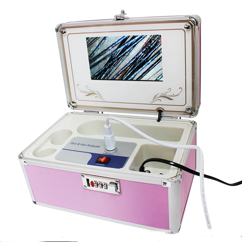 Yibaɾr 7-дюймовый инструмент для обнаружения кожи и волос с фиксированной сеткой