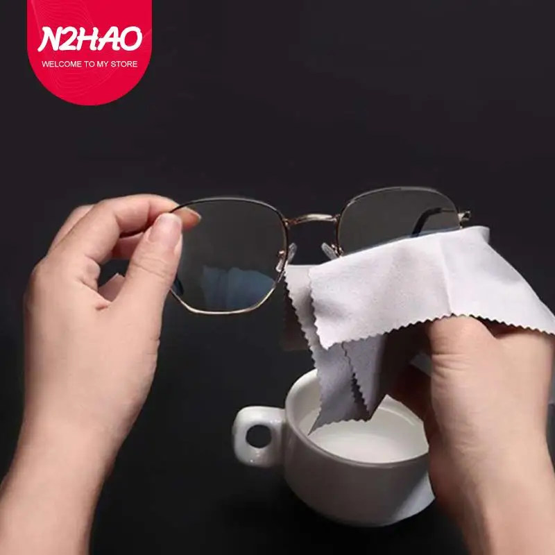 

10Pcs/bag Anti-Fog Suede Glass Cloth Reusable Microfiber Anti-Fog Glasses Cloth Glasses Anti-Fog Winter Anti-fog Glasses Cloth