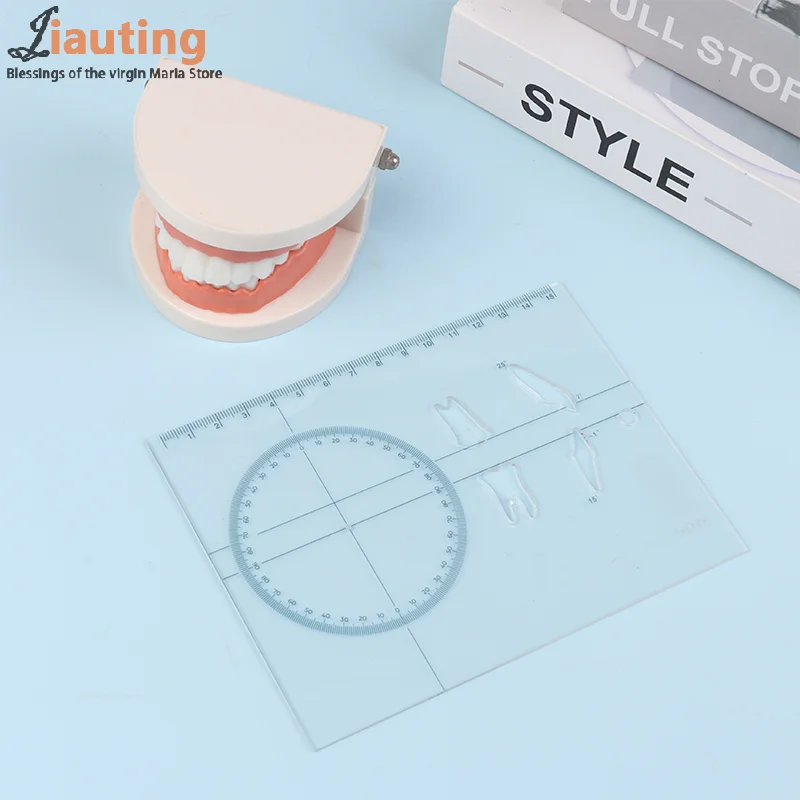 Цельная ортодонтическая линейка стоматологическая цефалометрическая