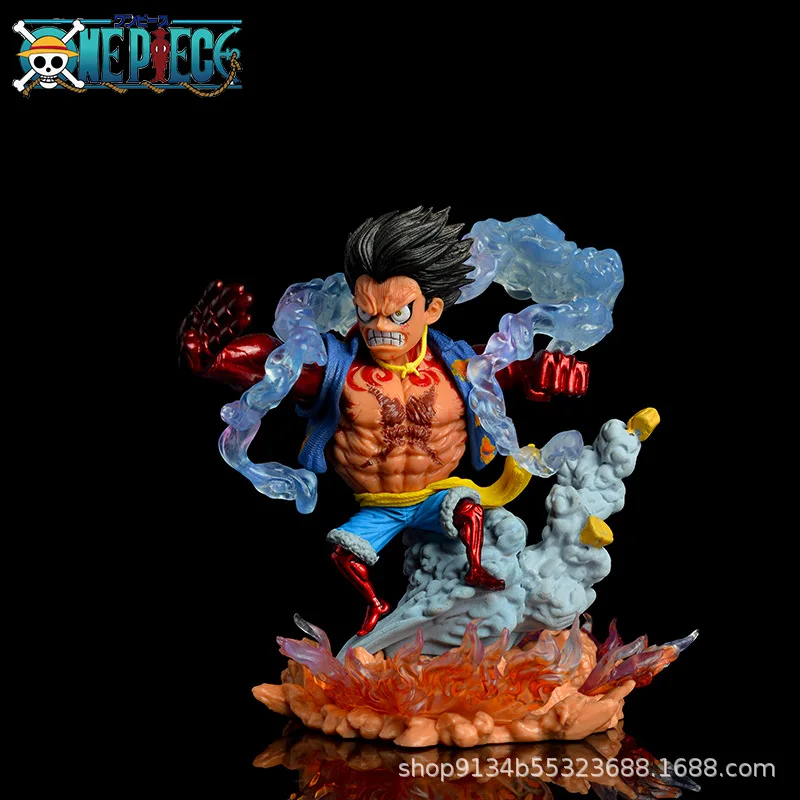 

One Piece Monkey D Luffy Anime Figure Cartoon Action Figure Fourth Gear Luffy Figurine Model Doll Toys Car Decoration Collection