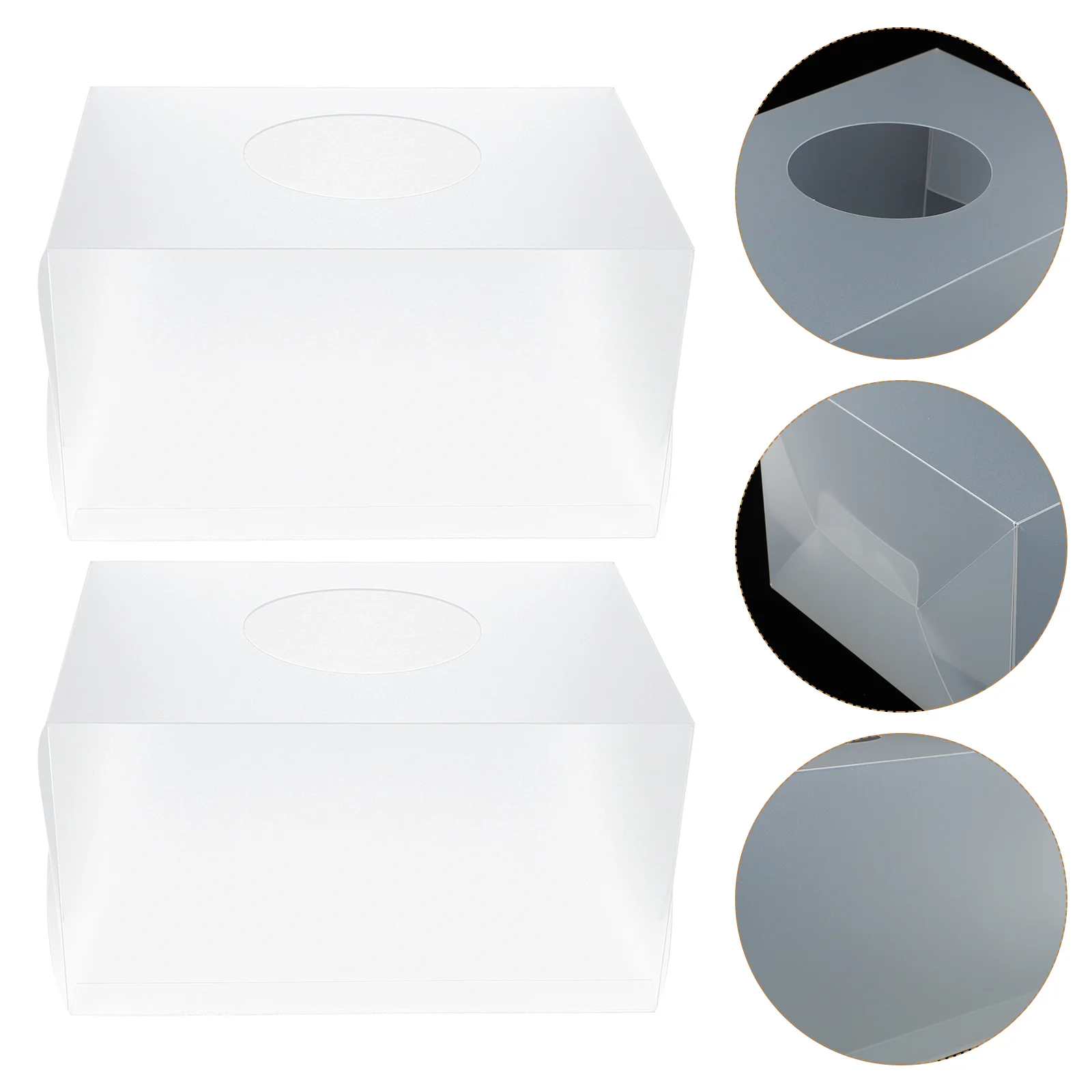 2 шт. лотерейная коробка контейнер для заливки прозрачная корзина хранения