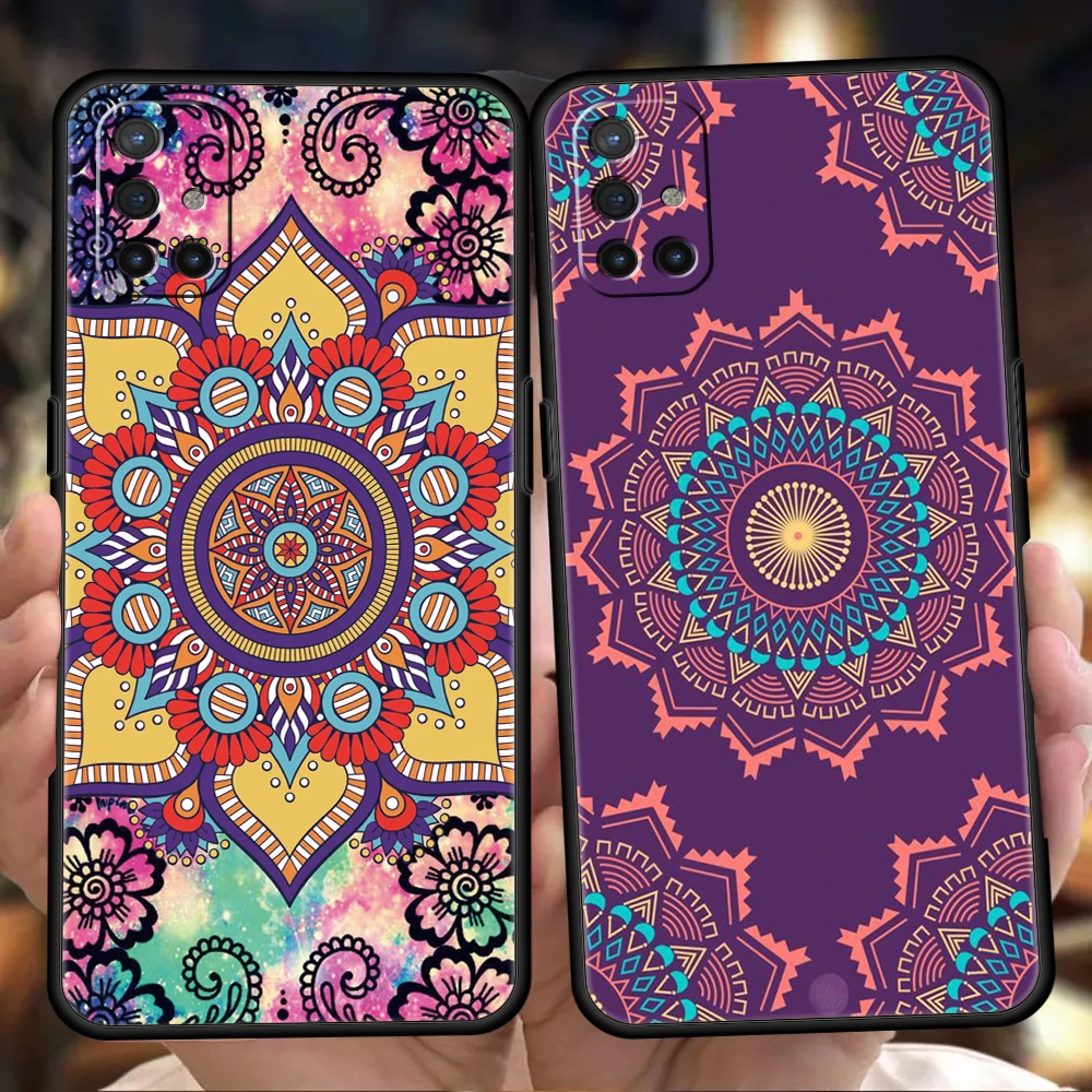

Mandala Luxury Phone Case For Oneplus Nord N100 N200 N10 10 7 8 9 7T 8T 9R 9RT CE 2 Z Pro 5G Fundas Silicone Cover Coque Bag TPU