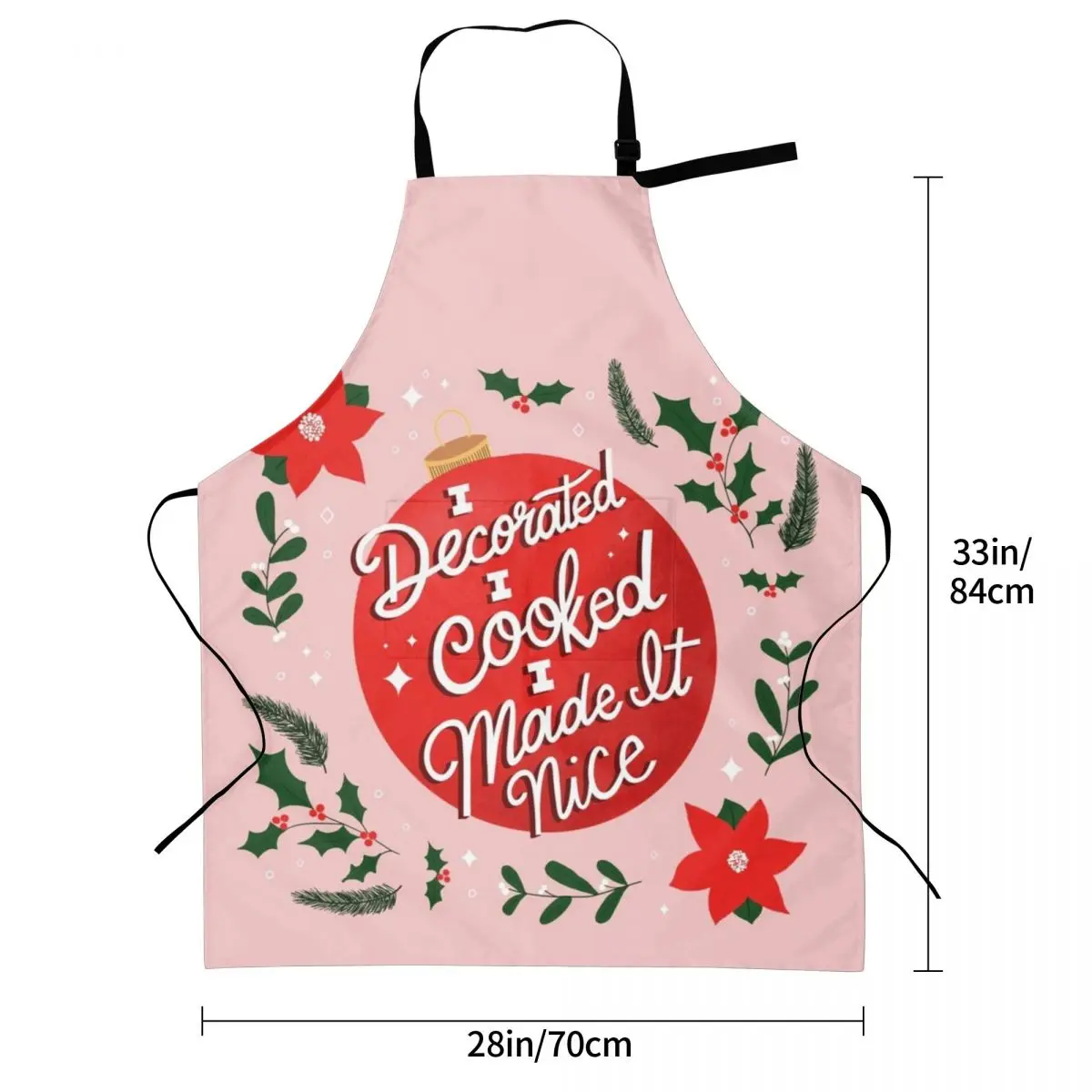 Я сделала его красивым фартук с цитатой доринды плотник мастер красоты кухонный